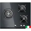 Image de Table de cuisson Gaz - WHIRLPOOL AKT404NB - 3 foyers - 6350W - L59 x P51cm - Noir