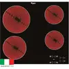 Image de Plaque De Cuisson Vitrocéramique Akt8090ne - 4 Zones - 6200w - L58 X P51cm - Noir