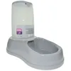 Image de Distributeur de croquettes 6.5 kg gris en plastique pour chien - Stefanplast
