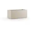 Image de Bac A Fleur Ethica Rectangulaire 80 Cm Craie