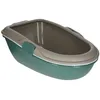 Image de Bac à litière avec tamis de nettoyage Kerbl Furba - vert/english green - 69x47x26 cm
