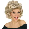 Image de Perruque - WIDMANN - Olivia - Blonde ondulée - Mèches châtain clair - Femme