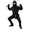 Image de Widmann - Costume De Ninja Pour Enfants, 6 Pièces - Taille 140 Cm / 8-10 Ans