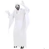 Image de Déguisement fantôme - WIDMANN - Adulte - Tunique blanche déchirée - Masque avec capuche noir et blanc