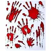 Image de Décorations stickers mains ensanglantées Halloween