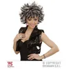 Image de Perruque adulte mixte - WIDMANN - Steamy - Noir et blanc - Blanc - Adulte - Mixte - 180 g - Finition soignée