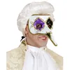 Image de Masque Vénitien Long Nez - Violet et Noir - Adulte - Mixte - WIDMANN