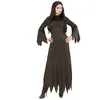 Image de Déguisement de Sorcière Gothique - WIDMANN - Mortisia - Adulte - Noir et Multicolor