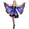 Image de Déguisement - Papillon Femme - Ailes Bicolores - Robe Tutu - Serre-tête Antennes Noir