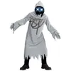 Image de Déguisement - WIDMANN - Costume de fantôme enchaîné - Multicolore - Masque lumineux - Pour garçon