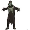 Image de Déguisement - WIDMANN - Costume de squelette de la mort - Yeux lumineux - Polyester - Garçon