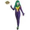 Image de Déguisement - WIDMANN - WDM08032 - Joker fou femme - Costume complet - Multicolore