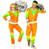 Image de Déguisement - Années 80 - Jogging - Survêtement - Veste + Pantalon - Taille S