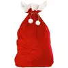 Image de Hotte Rouge Père Noël - Widmann Taille Unique