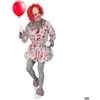 Image de Costume de clown dhorreur - WIDMANN - Vintage - Multicolore - Polyester - Mixte