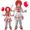 Image de Costume de clown dhorreur - WIDMANN - Vintage - Multicolore - Polyester - Enfant 3-14 ans