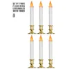 Image de Bougies LED - WIDMANN - Set de 6 - Timer - Blanc - 23 cm