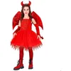 Image de Déguisement Diable - Fille - 7/8 ans (122 à 128 cm)