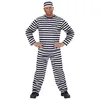 Image de Widmann - Ensemble De Costume De Prisonnier, Homme - Taille Xl