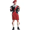 Image de Widmann - Costume Écossais, Kilt, Jupe Écossaise, Costumes De Carnaval - Taille L