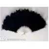 Image de Éventail en plumes - WIDMANN - Noir - 30 cm - Intérieur