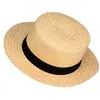 Image de Chapeau canotier paille Maurice Chevalier - WIDMANN - Adulte - Blanc - Extérieur