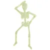 Image de Squelette articulée phosphorescent Halloween 92 cm