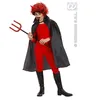 Image de Cape noire classique (100 cm) - Enfant - WIDMANN - Polyester - Col grand - Scratch
