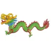 Image de Décoration dragon nouvel an chinois 100 x 48 cm