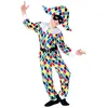 Image de Déguisement - WIDMANN - Arlequin - Multicolore - 8 ans et plus - Haut Pantalon Chapeau Ceinture