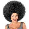 Image de Perruque - Coupe Afro - Noir - Bouclée - Déguisement - Taille Unique - Adulte