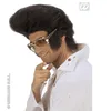 Image de Perruque - WIDMANN - Elvis Jumbo - Noir - Intérieur - Adulte - Mixte