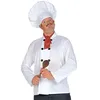 Image de Déguisement chef cuisinier adulte - WIDMANN - Tenue complète avec toque foulard et veste blanche
