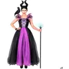 Image de Déguisement - WIDMANN - Costume de méchante reine - Multicolore - Polyester - Inclus robe et coiffe