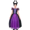 Image de Déguisement - WIDMANN - Maléfique Tulle - Noir - Pour Fille - Carnaval et Halloween