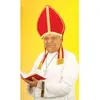 Image de Mitre de St nicolas Eveque - WIDMANN - Accessoire de costume - Blanc - Adulte - A partir de 3 ans