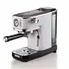 Image de Machine à café expresso en métal ariete 1381 avec manomètre en métal blanc