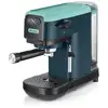 Image de Machine à café expresso ariete 1399 light aquamarine, pour poudre et dosettes ese, 1300 w, capacité 1,1 l, pression 15 bars, filtre 1, 2 tasses et dosette ese, cappuccino, vert