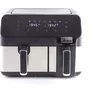 Image de Ardes Arfrya03d Friteuse Double 9 L Autonome Friteuse D’air Chaud Noir, Acier Inoxydable