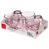 Image de Gobelets en verre - Flora - Lot de 6 - Lila - Verre plat - Compatible lave-vaisselle