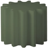 Image de SLIDE table basse / tabouret GEAR (Vert mauve - Polyéthylène)