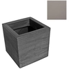 Image de SLIDE vase QUADRA 55 cm (Gris pigeon - Polyéthylène)