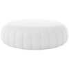 Image de SLIDE pouf tabouret GELÉE GRAND (Soft white - polyuréthane souple)