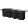 Image de SLIDE table basse AMORE TABLE (Noir - Polyéthylène et verre)