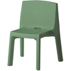 Image de SLIDE set de 2 chaises Q4 (Vert mauve - Polyéthylène)
