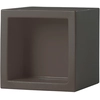Image de SLIDE élément modulaire OPEN CUBE 73 cm (Chocolat / Gris - Polyéthylène)