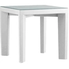 Image de SLIDE table basse pour extérieur GINO (Blanc - Polyéthylène et verre)