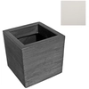 Image de SLIDE vase QUADRA 55 cm (Blanc lait - Polyéthylène)