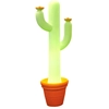 Image de SLIDE lampadaire CACTUS (Vert, vase et fleurs de votre choix - Polyéthylène)