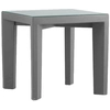 Image de SLIDE table basse pour extérieur GINO (Gris - Polyéthylène et verre)